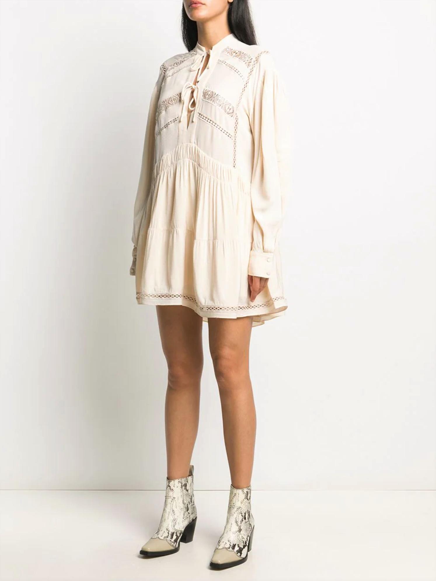 white christmas dresses IRO crochet dress Widdy XS – Before Me Was You main image 1