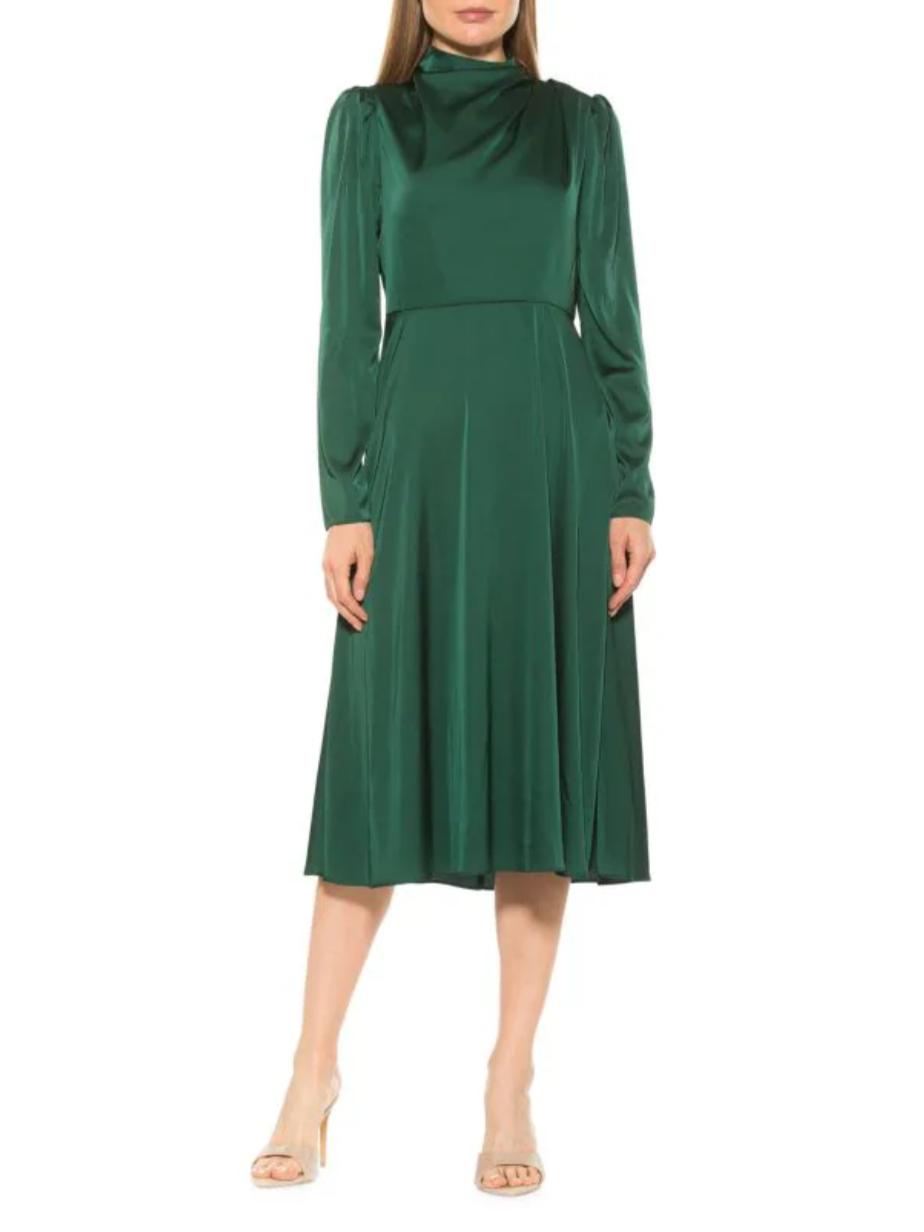 Armoire | Rent this Alexia Admor Denni Draped Neck Satin