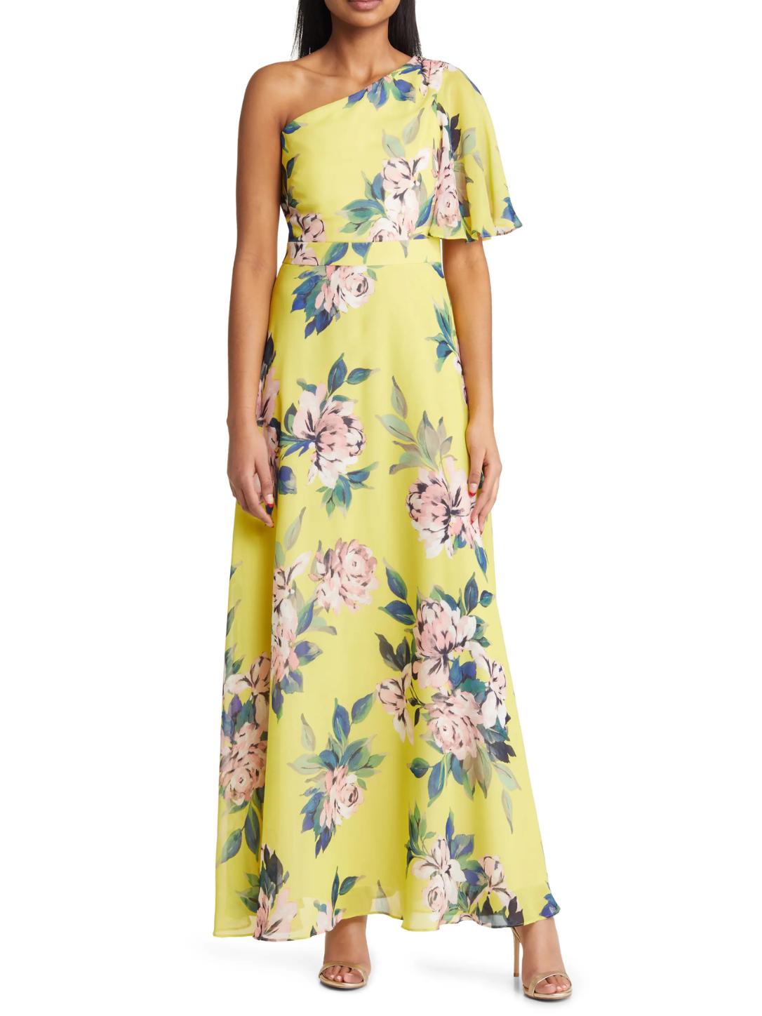 One Shoulder Midi Dress | boohoo FI