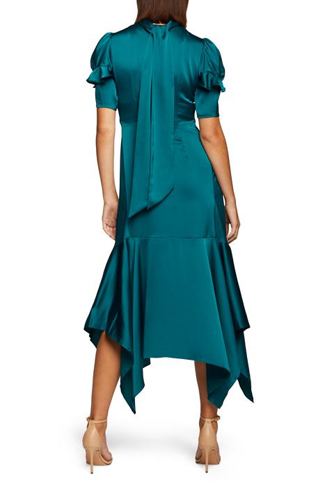 eliza j asymmetric ruffled dress Our Cressida Black Bridesmaid Dress
