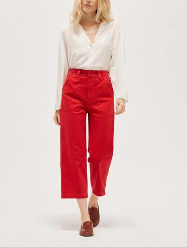 Armoire | Rent this LACAUSA High-Rise Cropped Workwear Trousers