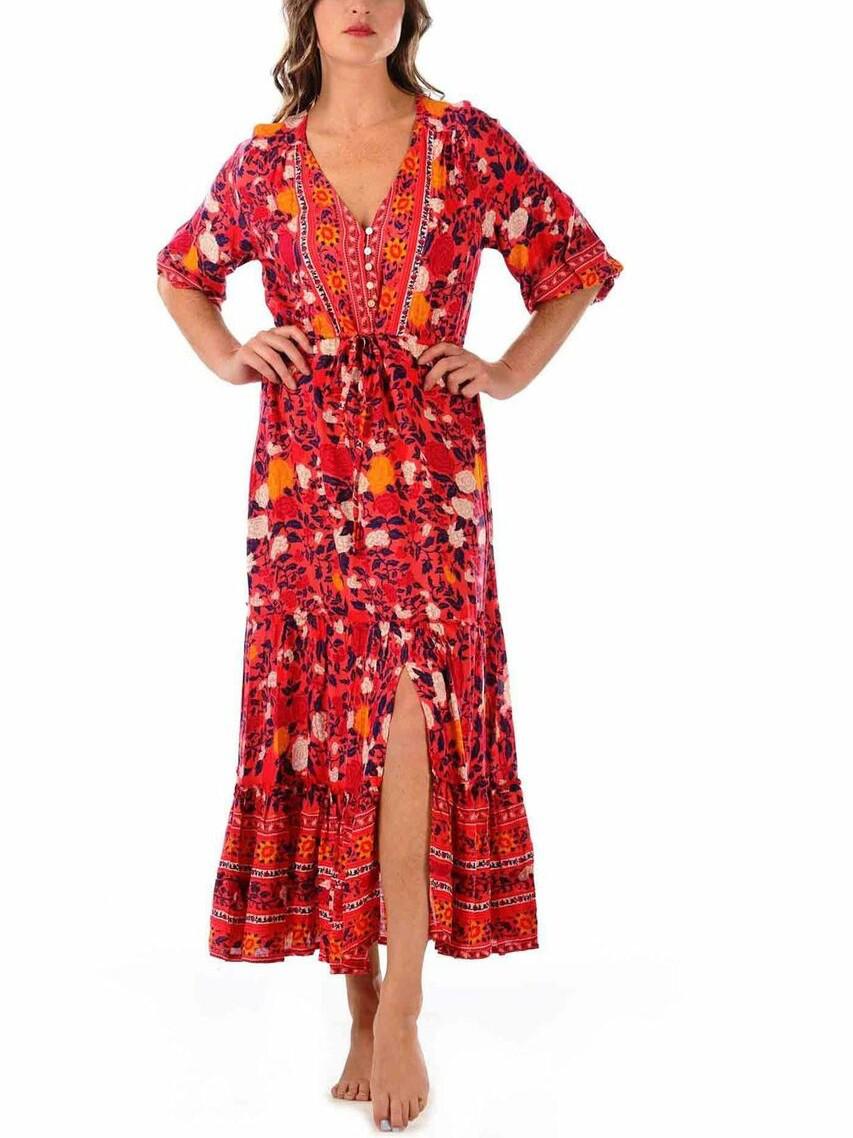 Armoire | Rent this Walker & Wade Carrie Drawstring Waist Maxi Dress