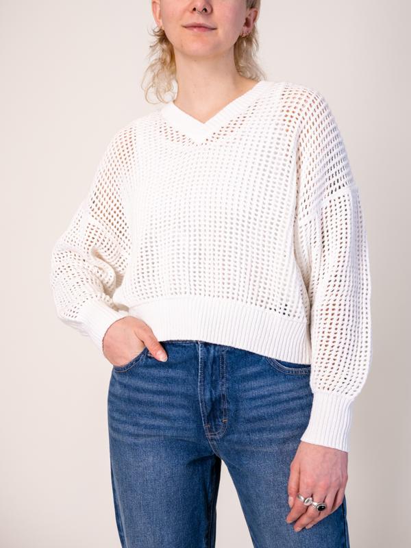 Armoire | Rent this Thakoon Mesh Stitch V-Neck Sweater