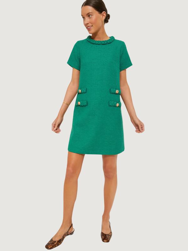 Armoire | Rent this Tuckernuck Tweed Jackie Short Sleeve Shift Dress