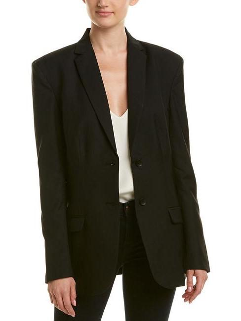 anne klein asymmetrical dress Hyacinth House Black Asymmetrical Angelique Mini Dress Black / XS main image 0