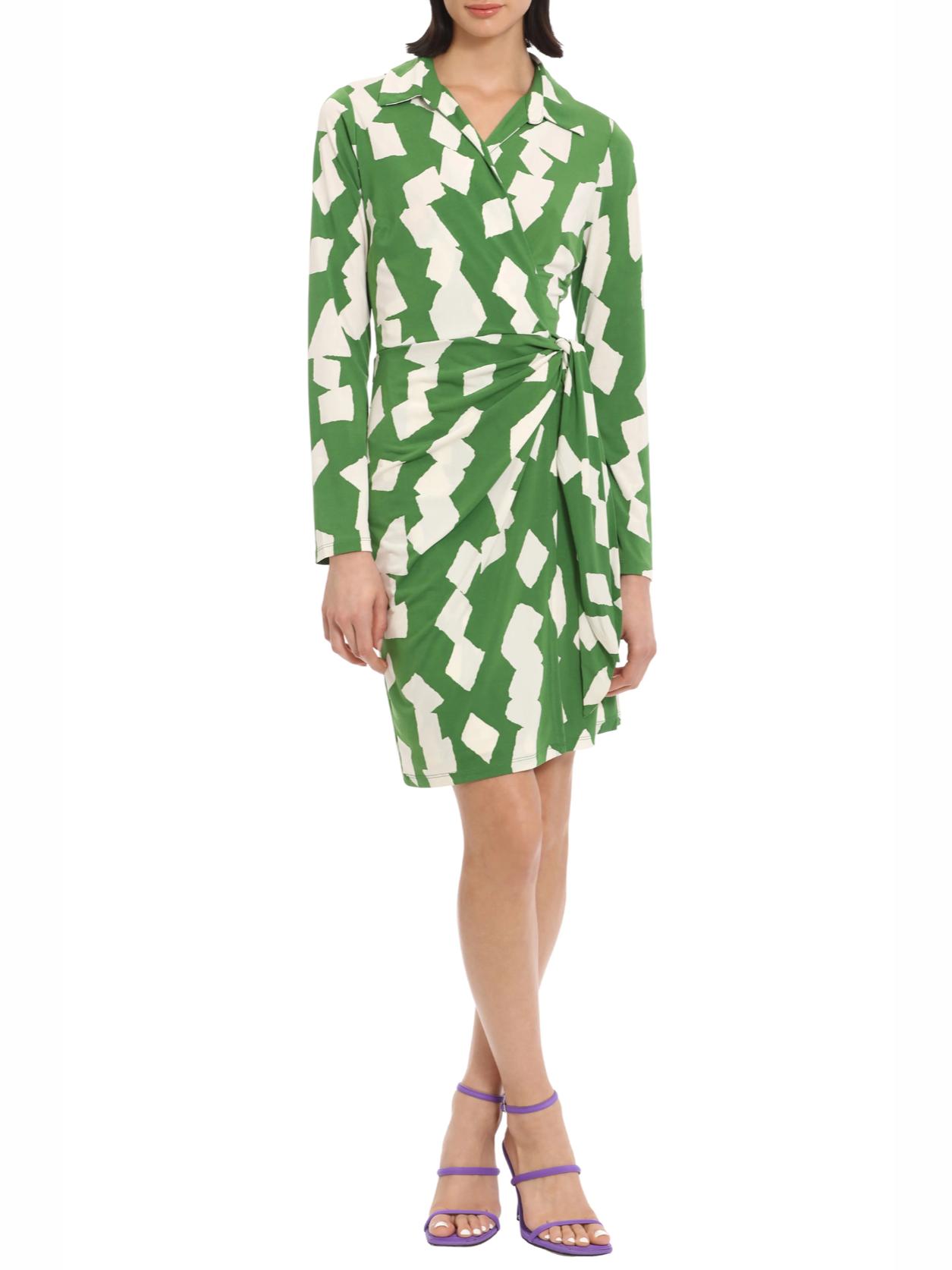 donna morgan green dress Donna Morgan Tessie Dress – Trendy Twist Boutique main image 1