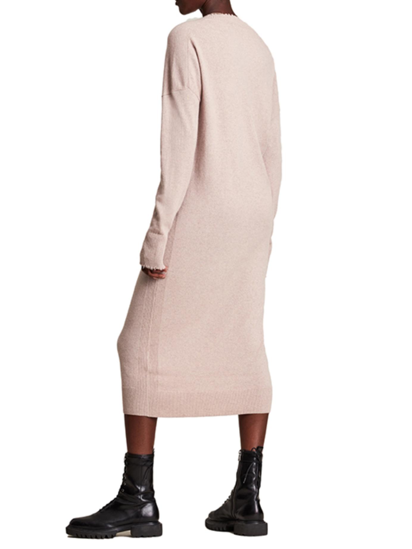 Armoire | Rent this All Saints Britta Wool Blend V-Neck Midi Dress Armoire | Rent this All Saints Britta Wool Blend V-Neck Midi Dress