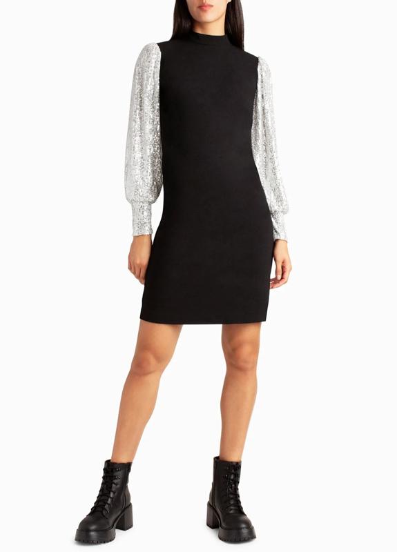 Armoire | Rent this Nicole Miller Collection Sequin Sleeve Stretch Crepe Camille Dress Armoire | Rent this Nicole Miller Collection Sequin Sleeve Stretch Crepe Camille Dress