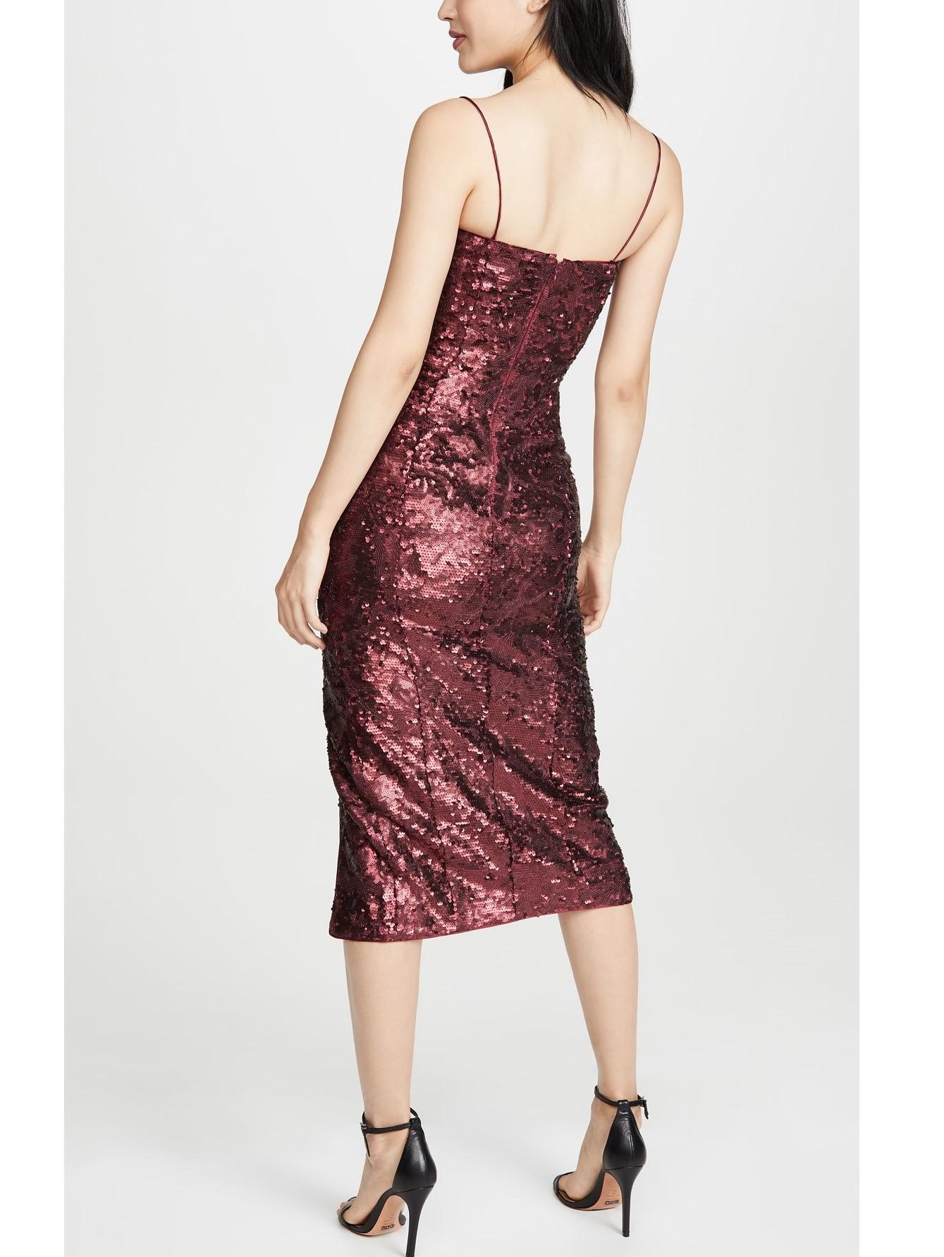 Armoire | Rent this Misha Collection Front Slit Sequined Tamara Dress Armoire | Rent this Misha Collection Front Slit Sequined Tamara Dress