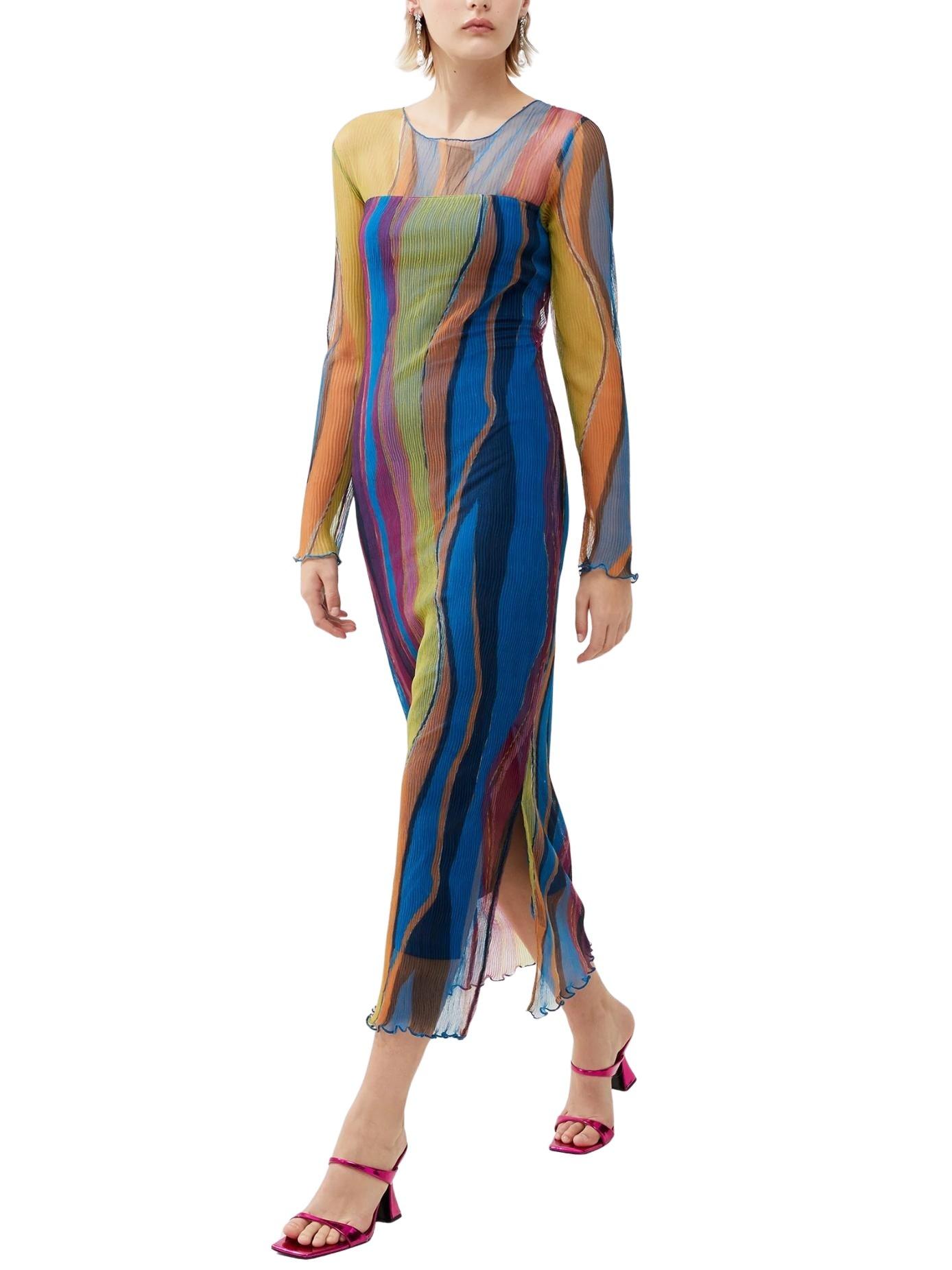 Armoire | Rent this French Connection Saskia Long Sleeve Ruched Mesh Midi Dress Armoire | Rent this French Connection Saskia Long Sleeve Ruched Mesh Midi Dress