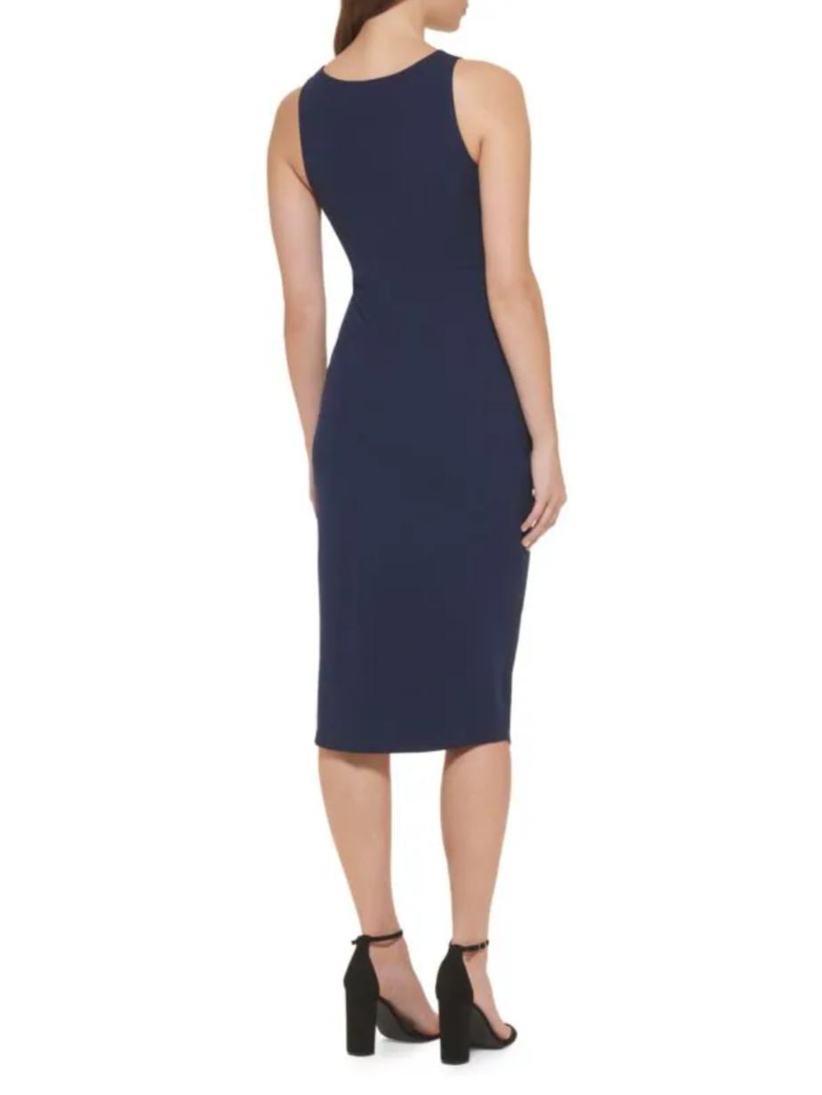 Armoire | Rent this GUESS Knot-Front Midi Bodycon Dress