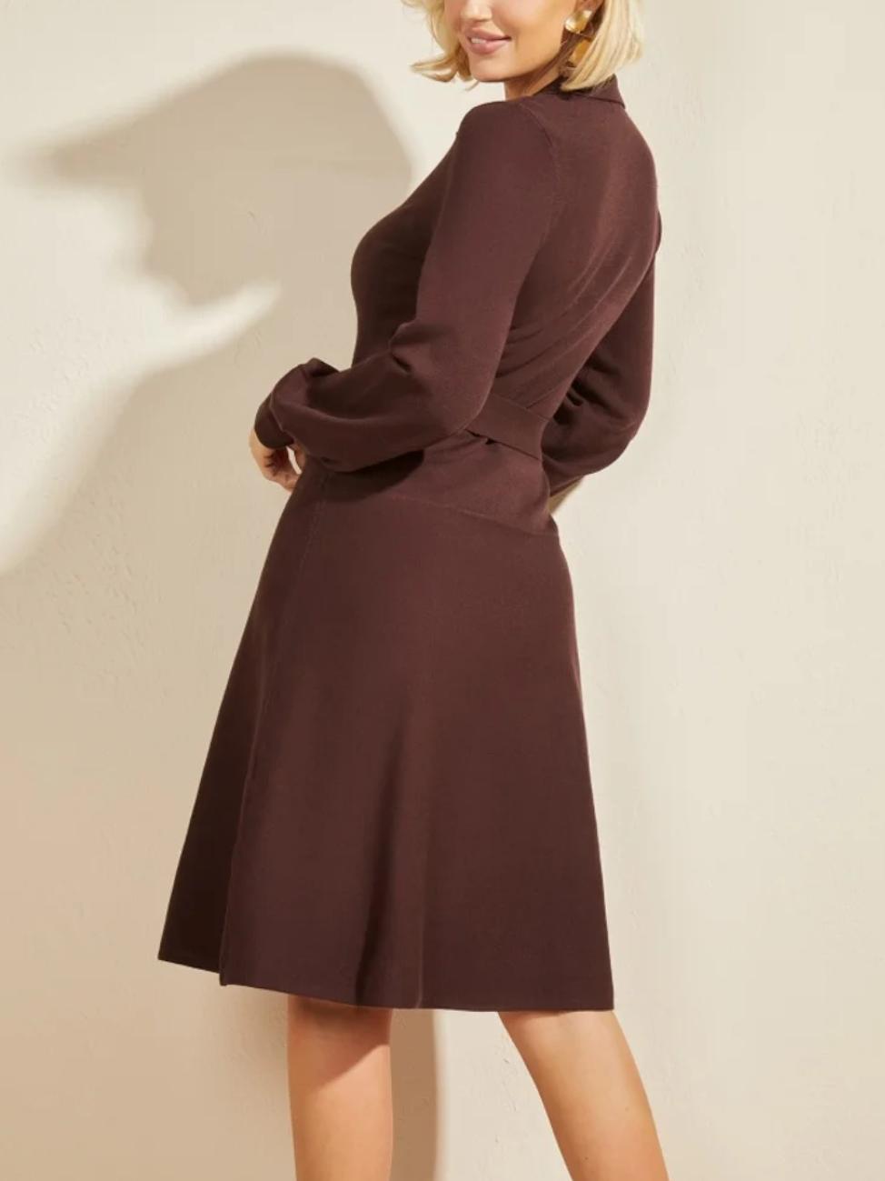 【関税&送料込】MARCIANO BY GUESS Dresses Brown Women's Dresses on Sale | Marciano