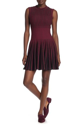 Theory Knitted Fit and Flare Dress 