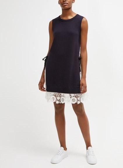 Armoire | Rent this French Connection Sleeveless Side-Tie Lace Insert Knit Dress Armoire | Rent this French Connection Sleeveless Side-Tie Lace Insert Knit Dress