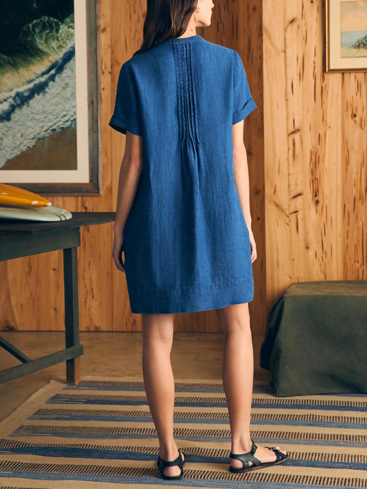 Armoire | Rent this Faherty Gemina Linen Shift Dress