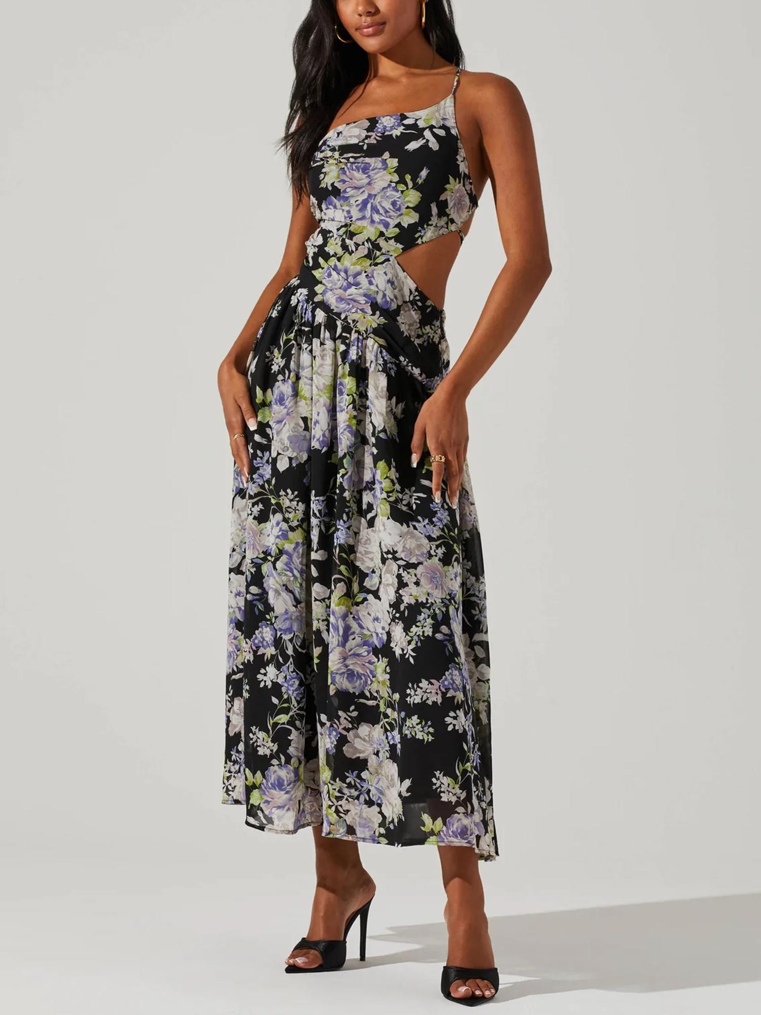 Armoire | Rent this ASTR the Label Strappy Tie Back Side Cut Out Midi Dress Armoire | Rent this ASTR the Label Strappy Tie Back Side Cut Out Midi Dress