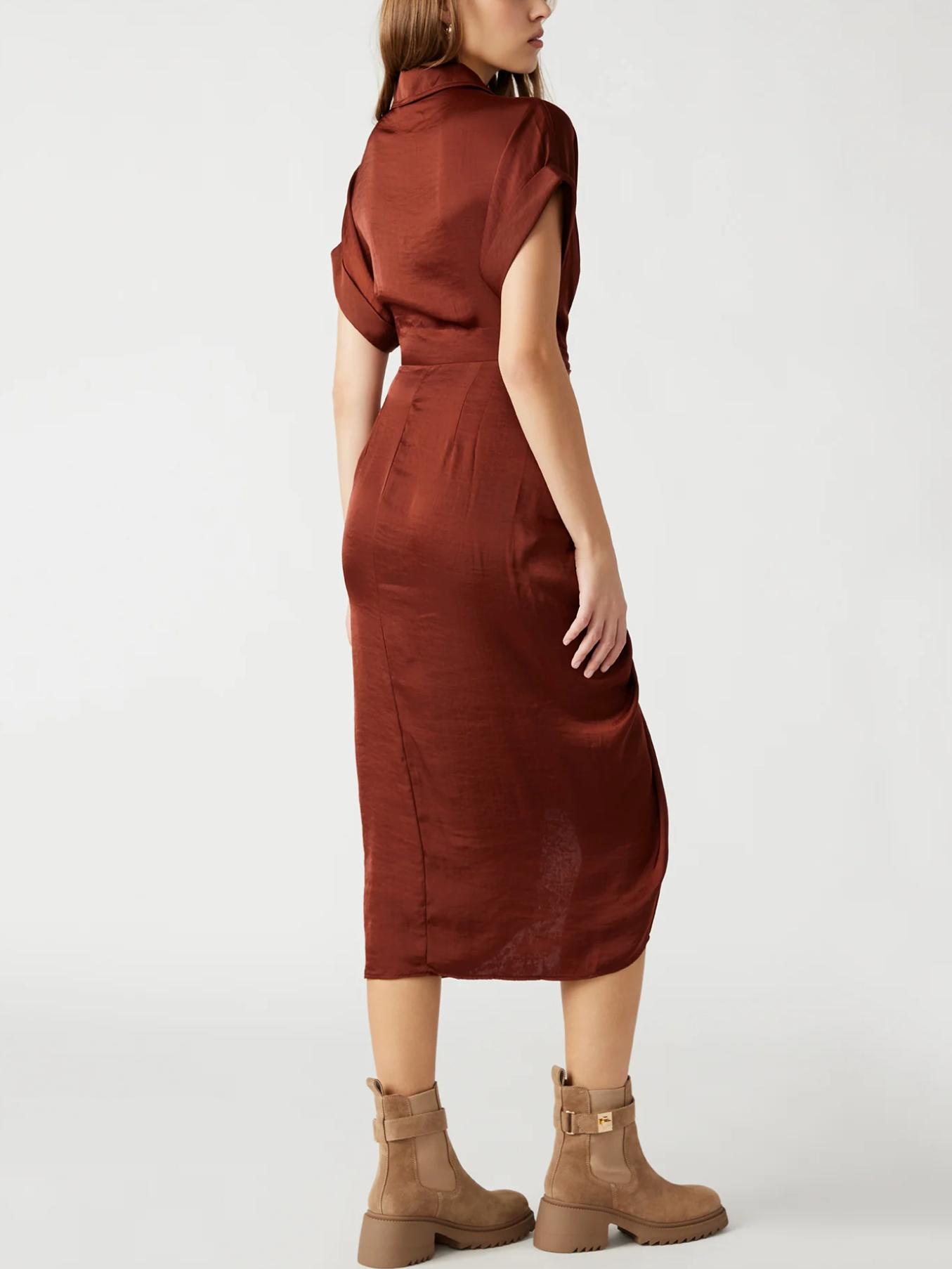 Armoire | Rent this Steve Madden Tori Draped High-Low Shirtdress Dress Armoire | Rent this Steve Madden Tori Draped High-Low Shirtdress Dress