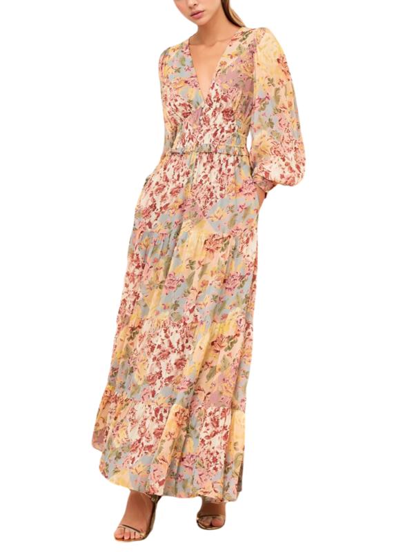 Armoire | Rent this Yumi Kim Frida Balloon Sleeve Maxi Dress