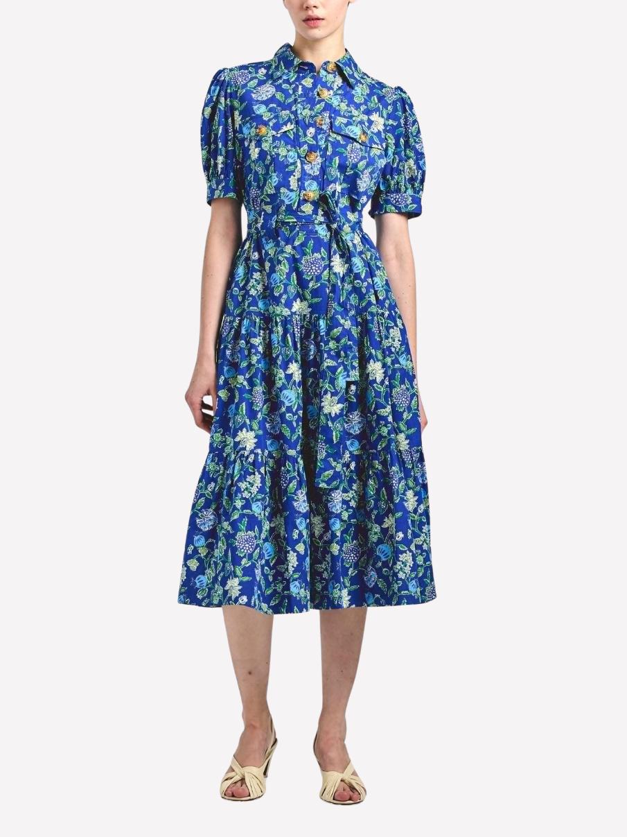 derek lam 10 crosby blue dress Armoire