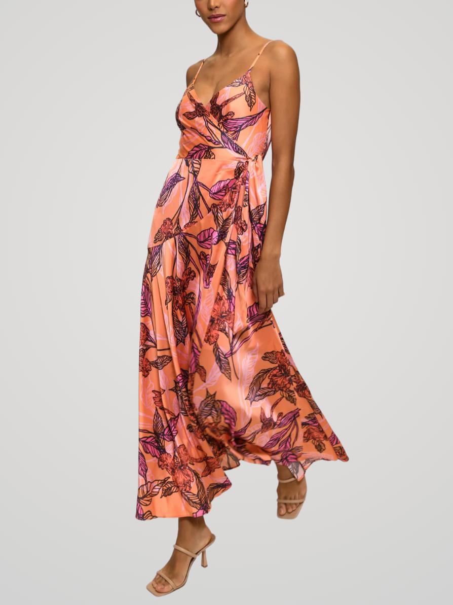 knee length dresses for ladies Hutch Bardot L/S Maxi Dress main image 0