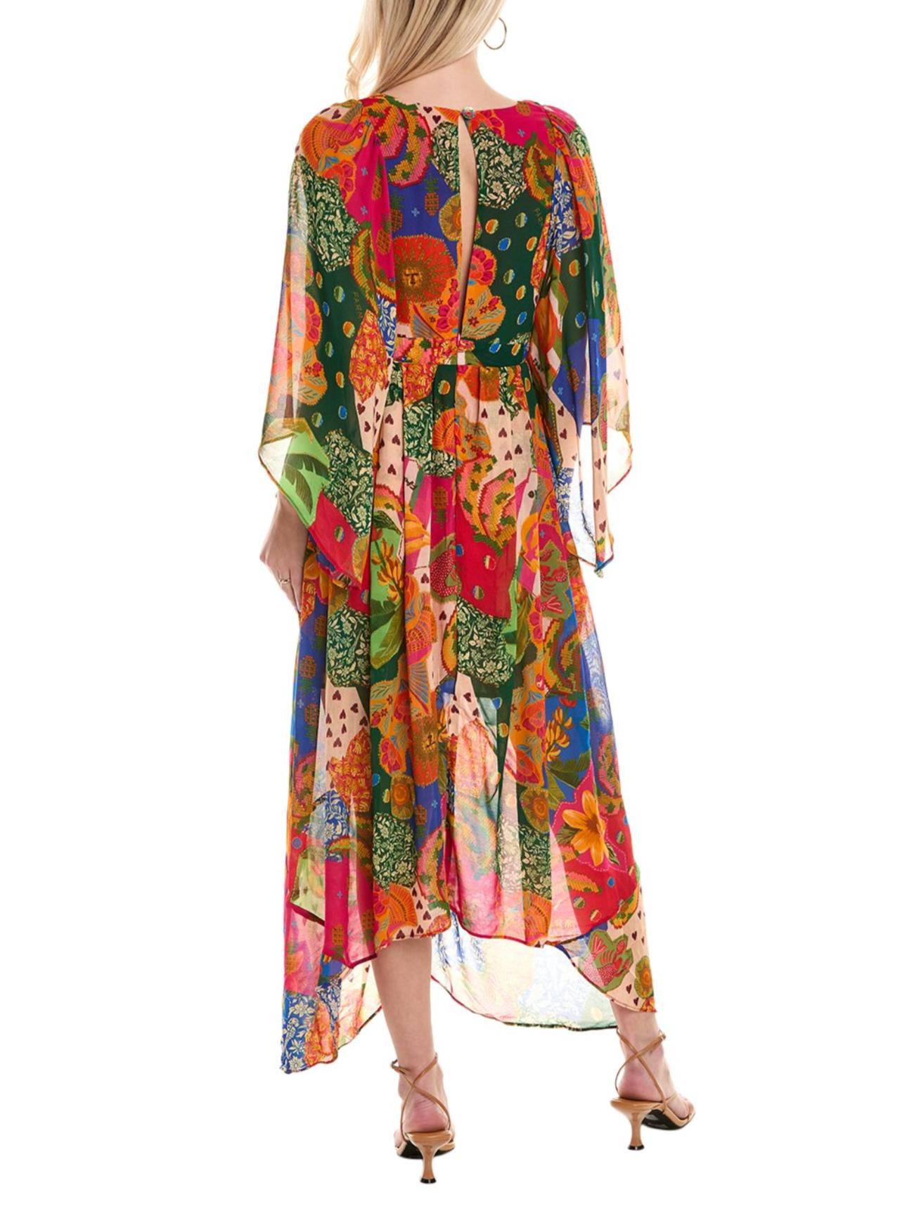 chinese dress ladies Farm Rio Women's Summer Garden Maxi Dress  Saint Bernard