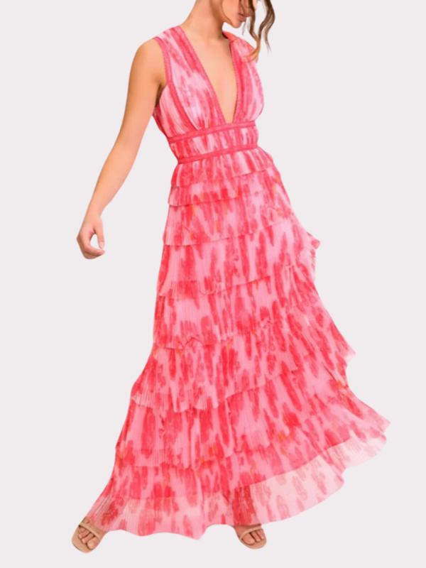 strapless open back dress Alessa Dress – The Dressing Room main image 1
