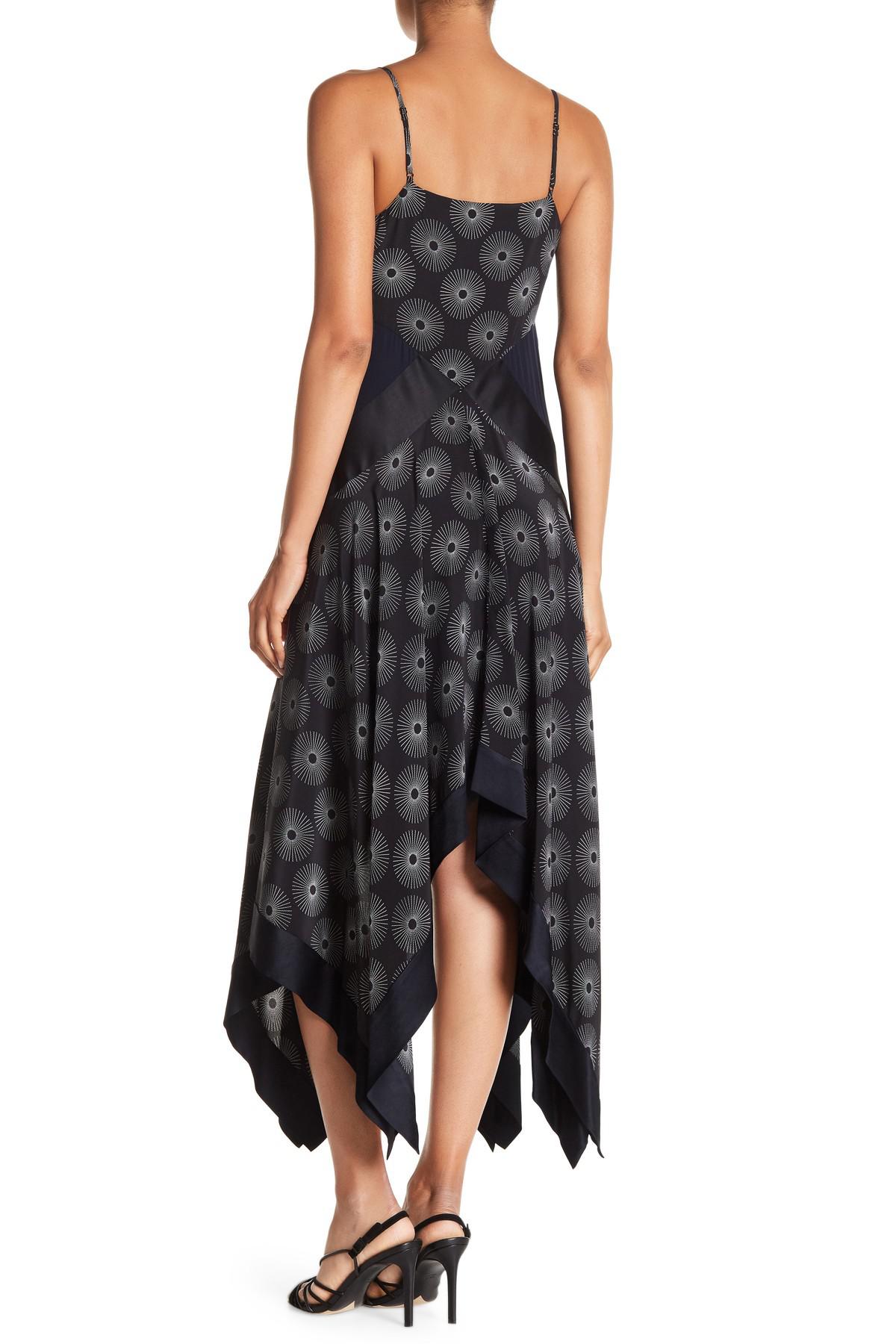 navy blue dress for baby girl Diane Von Furstenberg Asymmetric Neck Maxi Dress main image 0