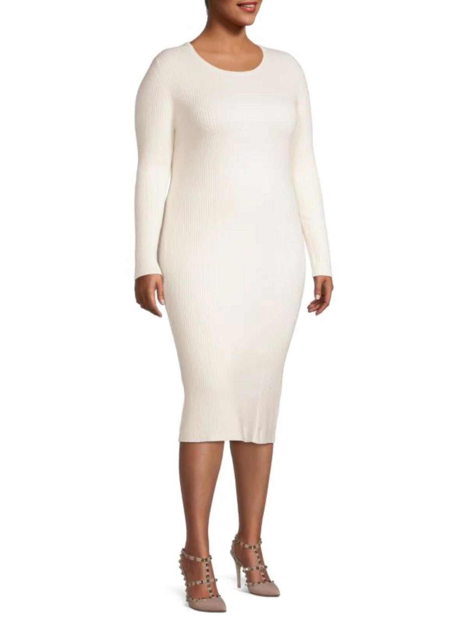 Armoire | Rent this Victor Glemaud Ribbed Knit Knee Length Dress