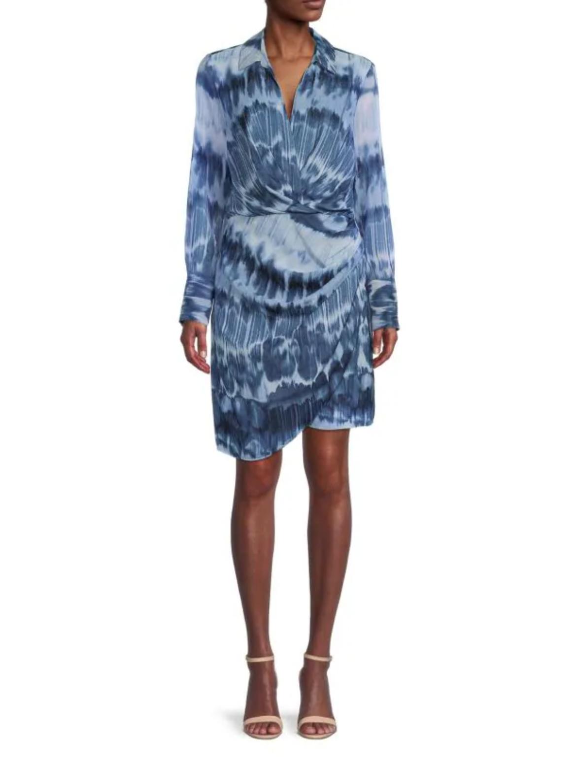 Armoire | Rent this Calvin Klein Watercolor Mini Fit & Flare Shirt Dress Armoire | Rent this Calvin Klein Watercolor Mini Fit & Flare Shirt Dress
