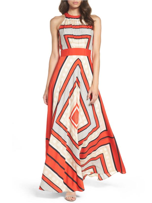 cutout halter midi dress cutout halter sleeveless midi dress Black / LARGE main image 1