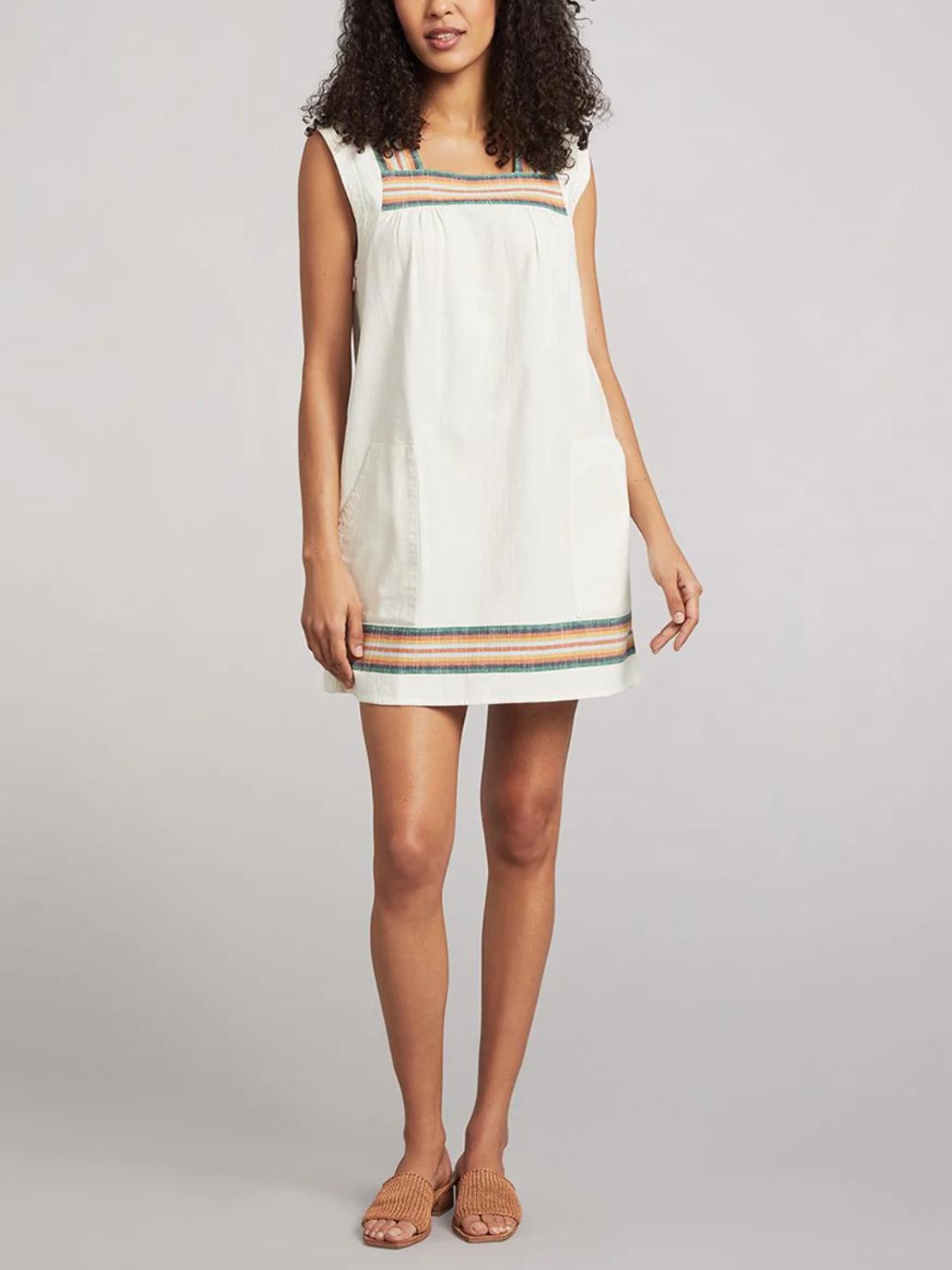 Armoire | Rent this Faherty Hailee Square Neck Dress