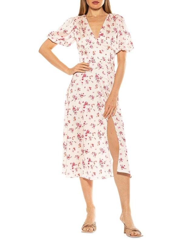 alexia admor nola midi dress Alexia Admor Nola Midi Dress In Nocolor