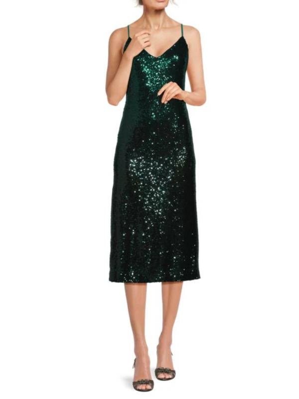 rachel roy sequin midi dress Armoire