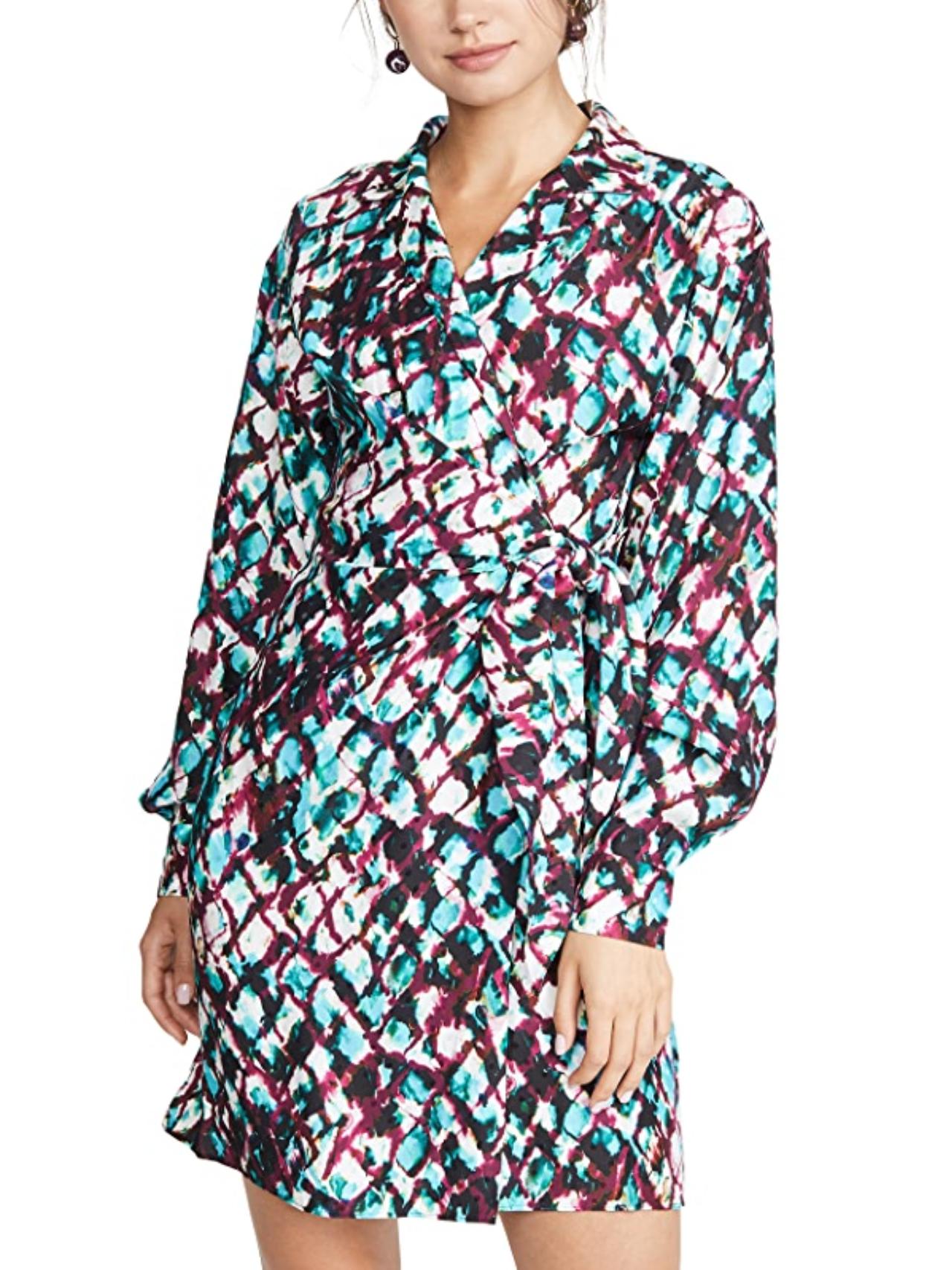 Armoire | Rent this Saloni Mari Silk Mini Dress