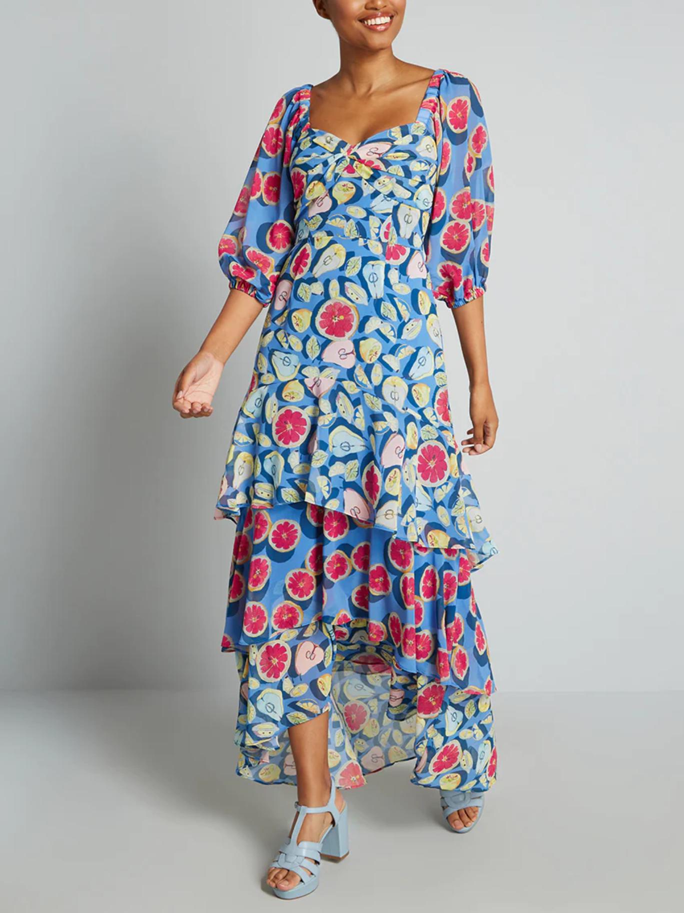 Armoire | Rent this Hutch Louisa Tiered Maxi Dress