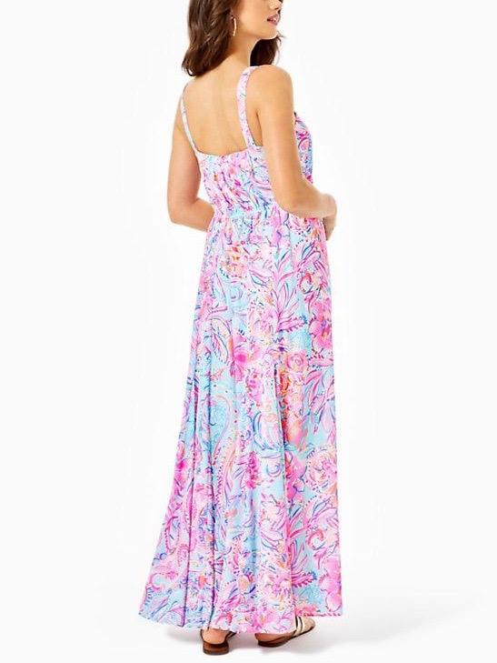 Armoire | Rent this Lilly Pulitzer Spaghetti Strap Lizette Maxi Dress