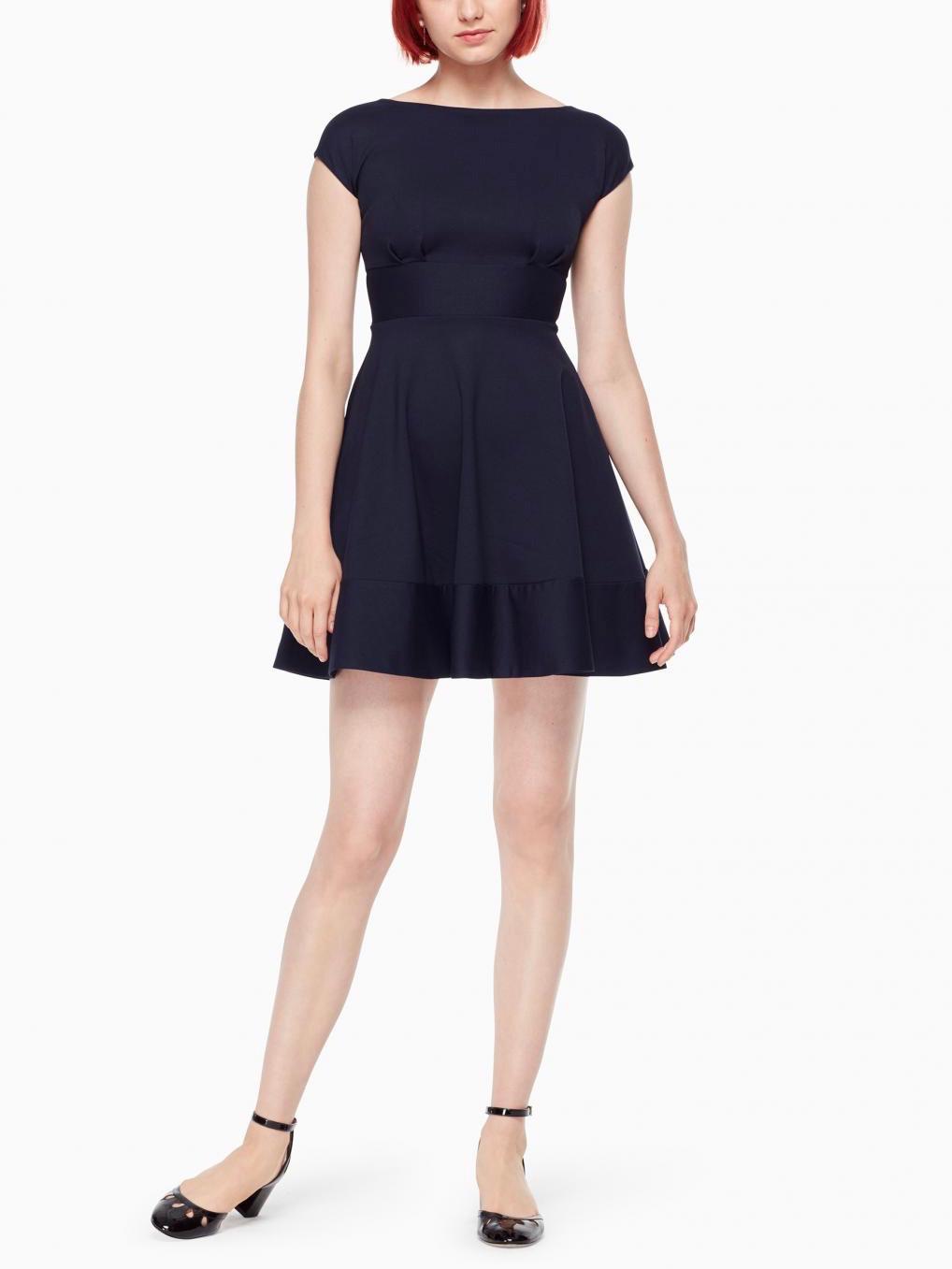 ponte fit flare dress Apricity | JANUARY Dress