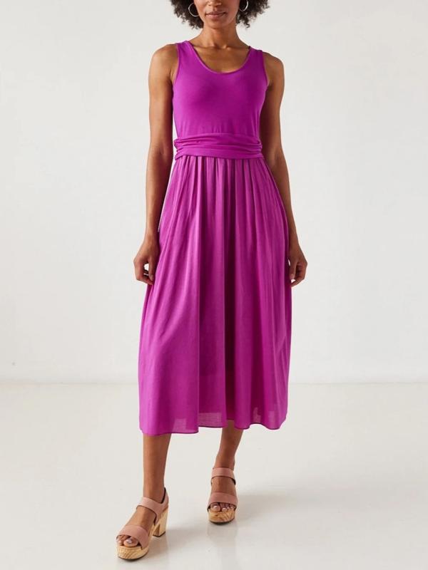 knee length dresses for ladies Brass & Roe Lauren Midi Dress – Called to Surf main image 1