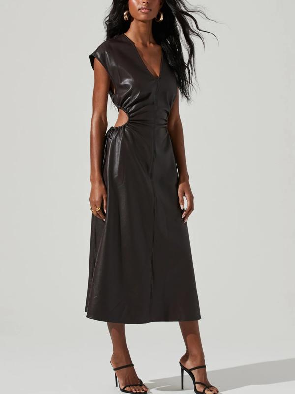 black lace sheath dress chic 21Six ASAD LACE FLOWER AND FEATHER DRESS IN Black main image 0