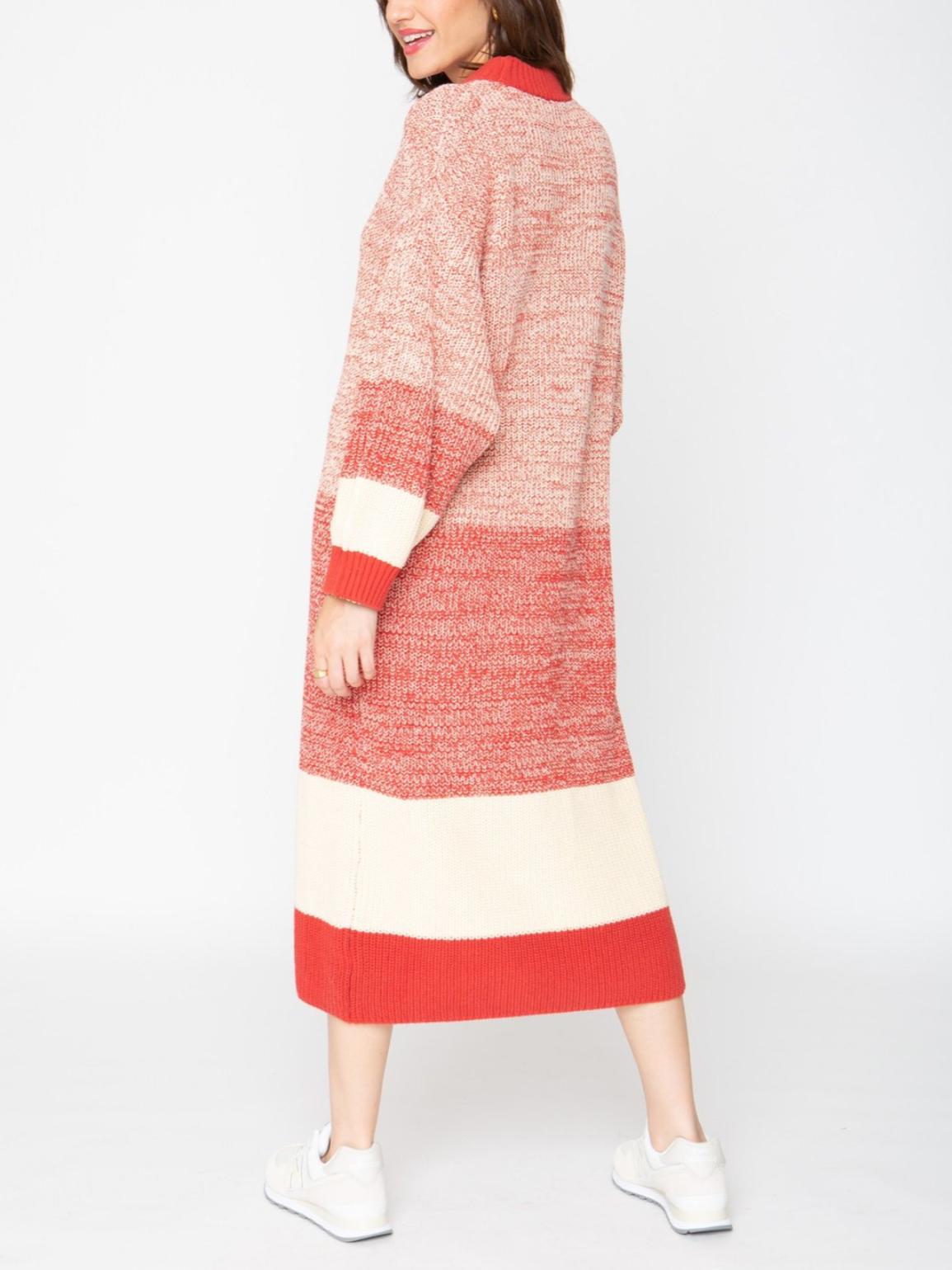 knee length dresses for ladies Show Me Your Mumu Send Me Roses Oversized Sweater Dress main image 0