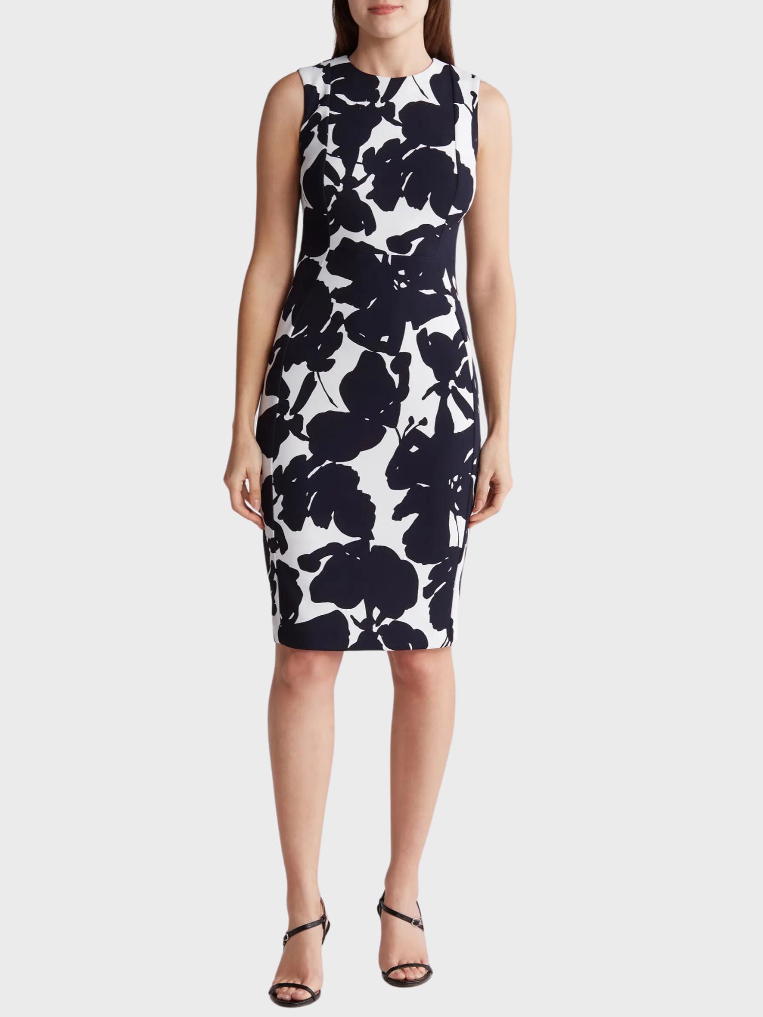 Armoire | Rent this Calvin Klein Sleeveless Knee Length Sheath Dress
