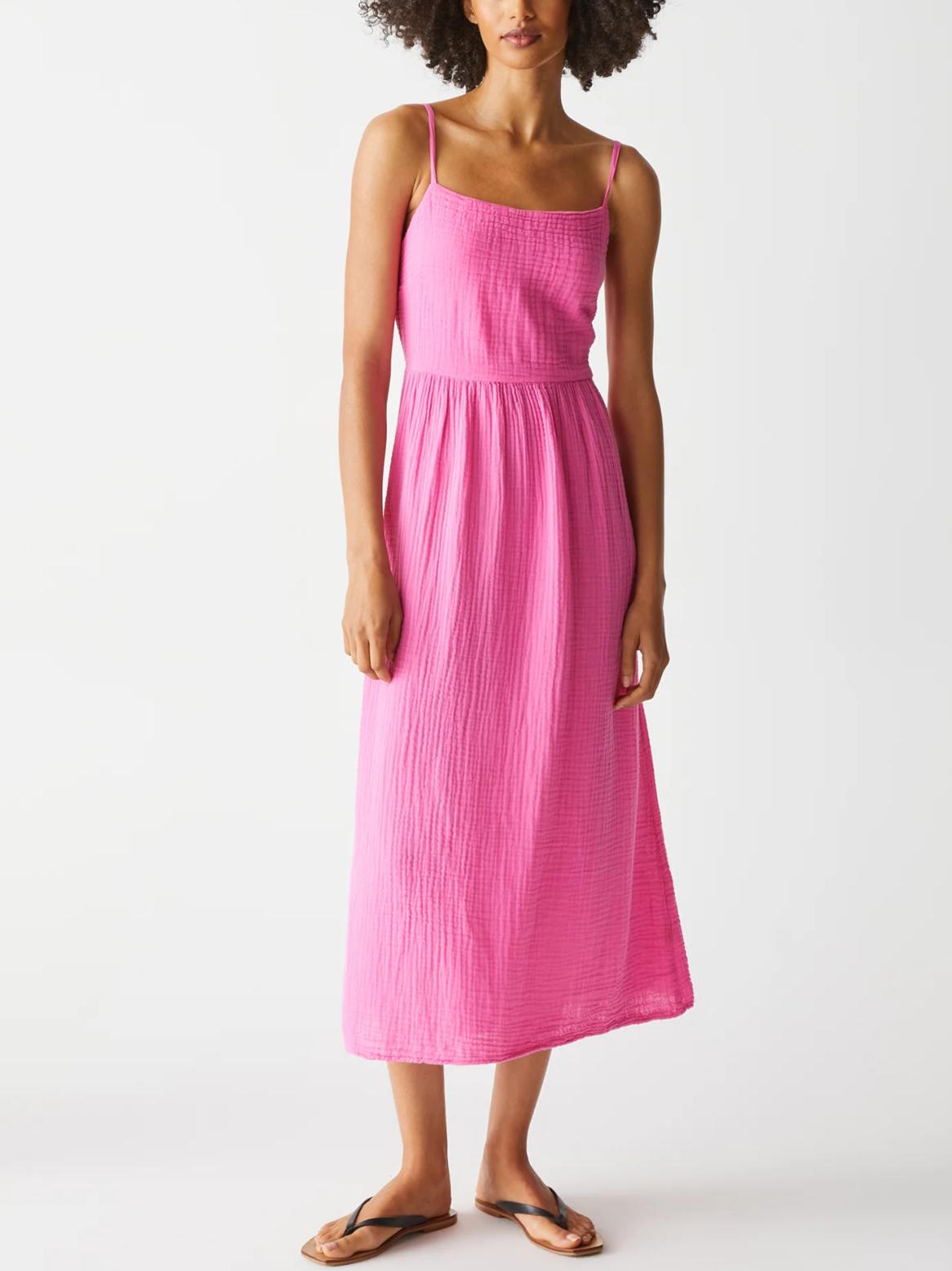 Armoire | Rent this Michael Stars Allora Gauze Open Back Dress