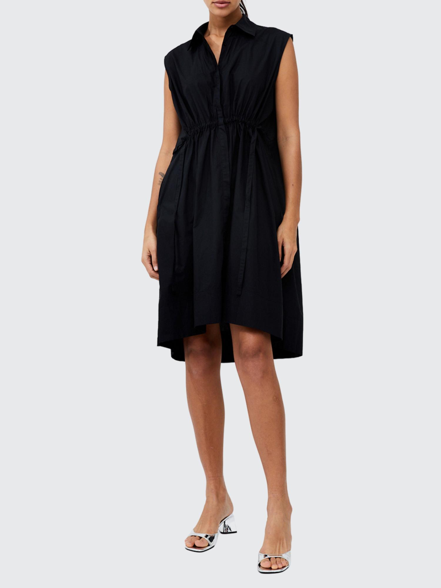 Armoire Rent this French Connection Rhodes Poplin Sleeveless Midi Shirt Dress