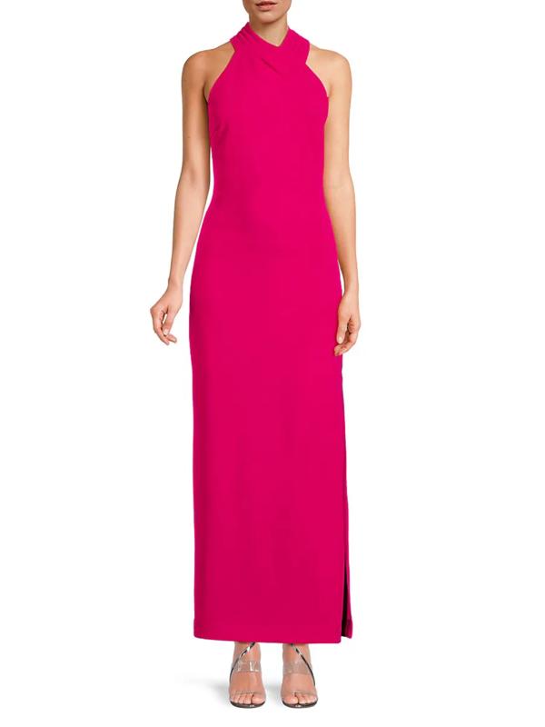 american living halter dress SoftWash Linen Halter Dress main image 1