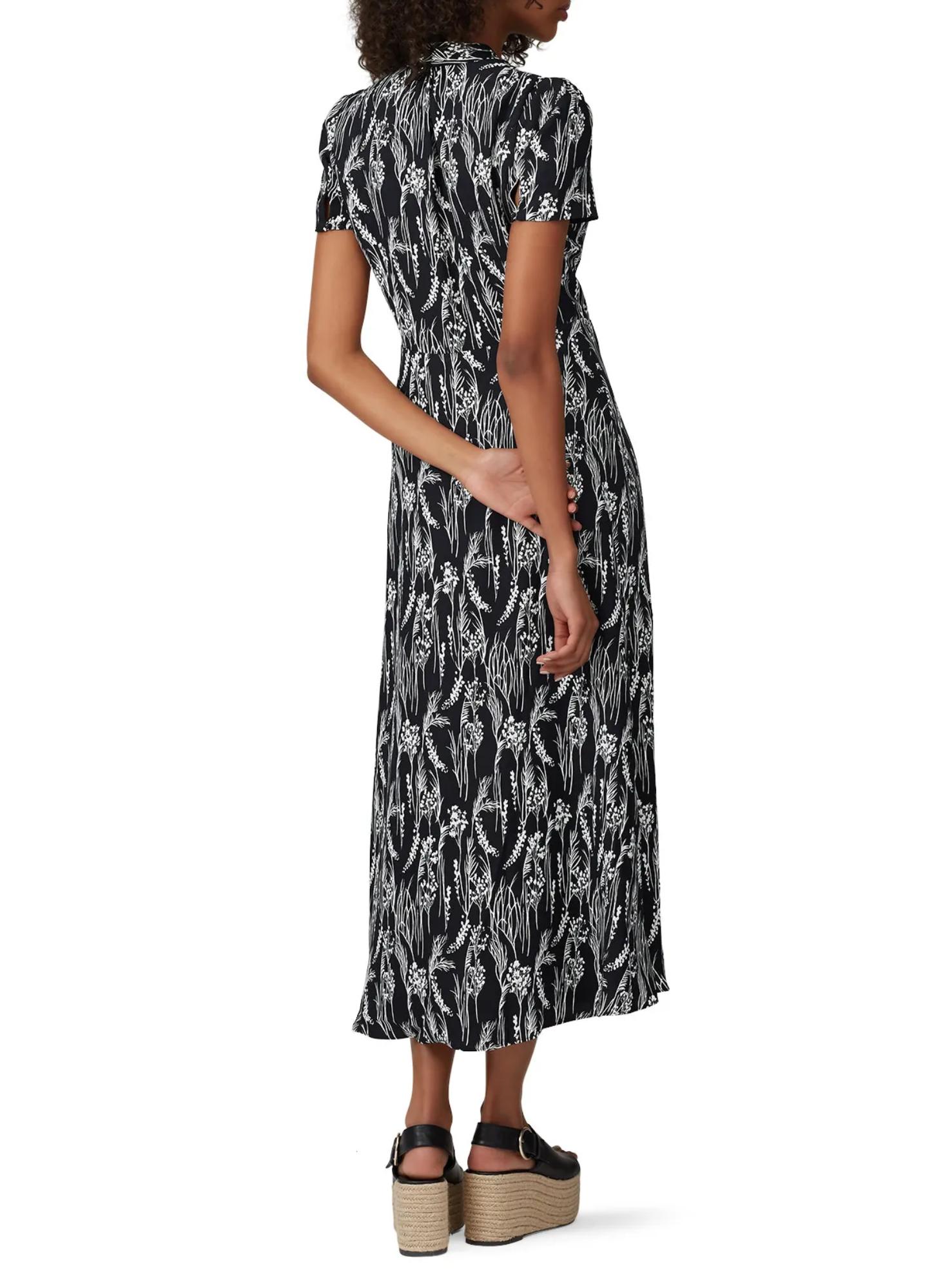 Armoire | Rent this Equipment Gaetan Floral Print Short Sleeve Maxi Dress