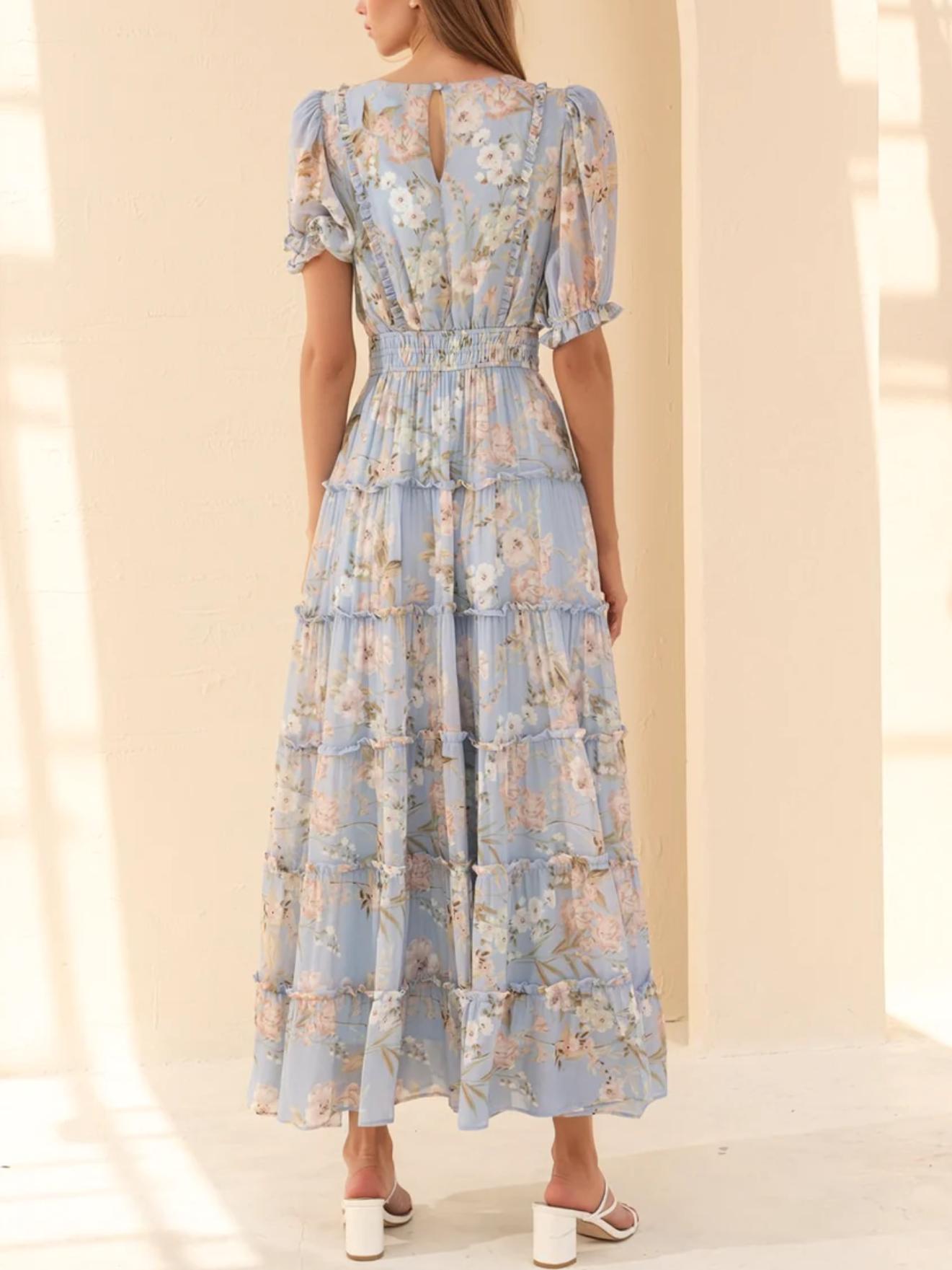 chinese dress ladies Yumi Kim | Rush Hour Silk Maxi Dress | XXS