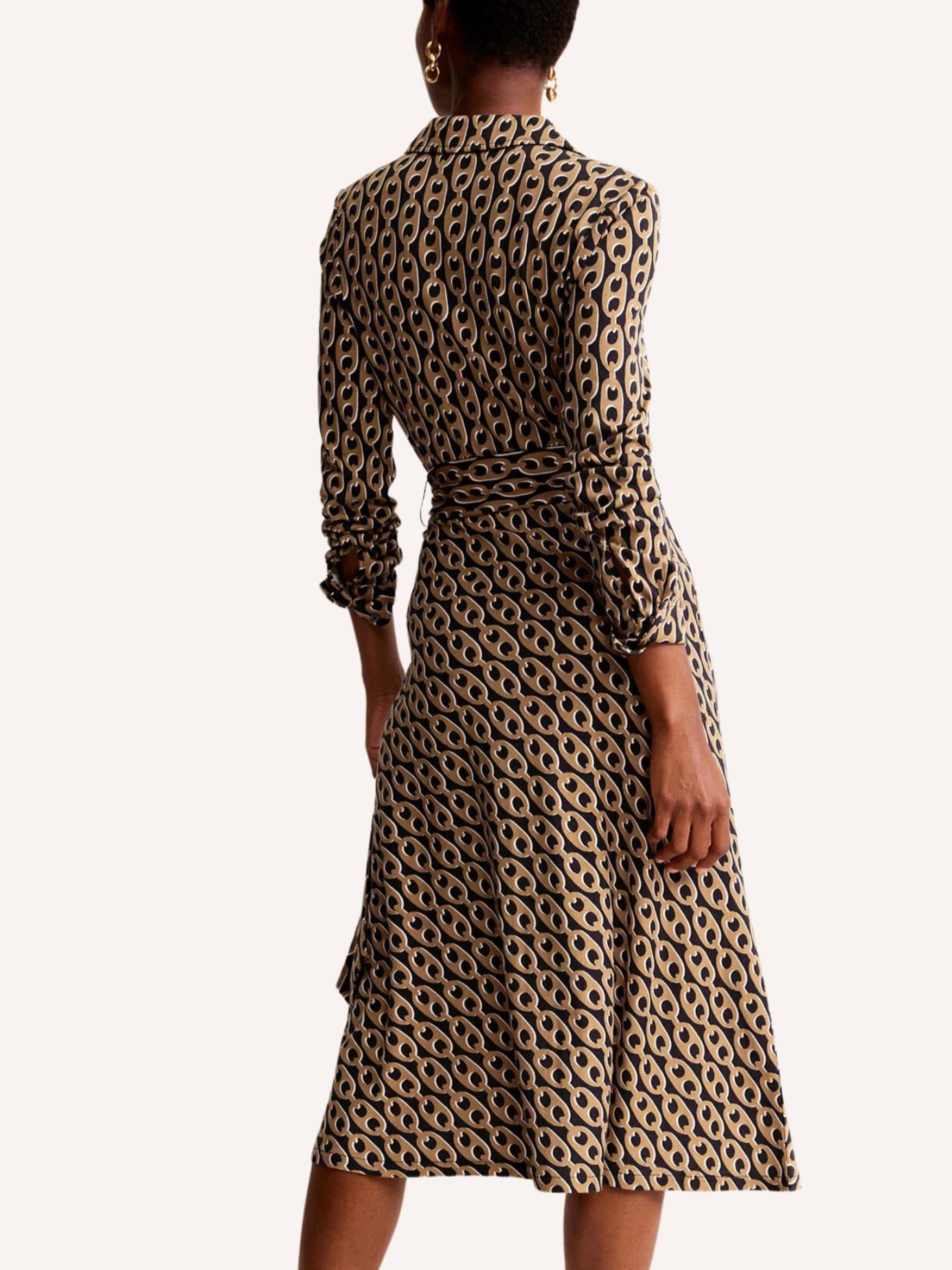 long black jersey evening dress Black Jersey Evening Gown With Beaded Swirl Detail main image 0