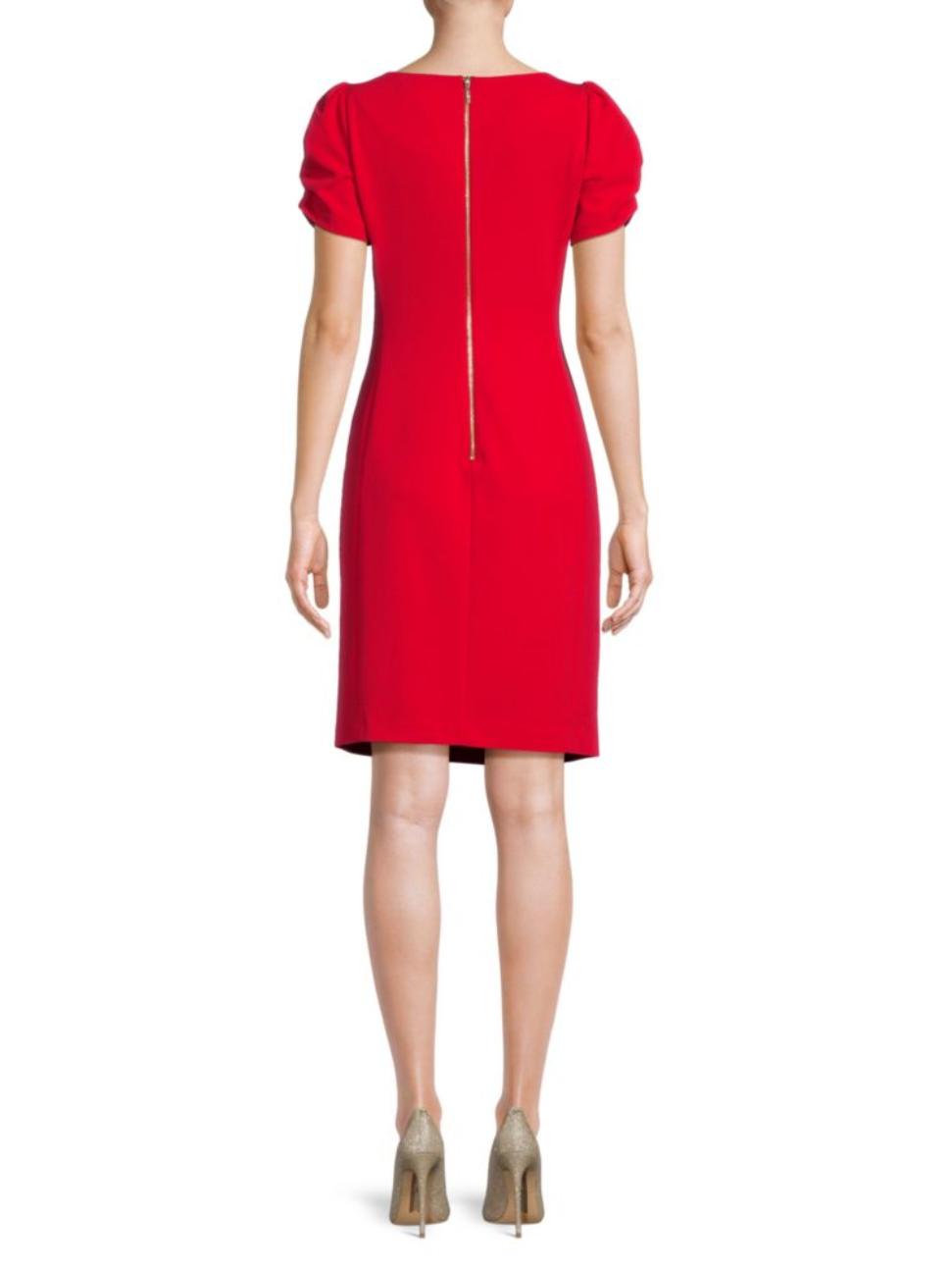 Armoire | Rent this Karl Lagerfeld Scuba Ruched Puff Sleeve Dress Armoire | Rent this Karl Lagerfeld Scuba Ruched Puff Sleeve Dress