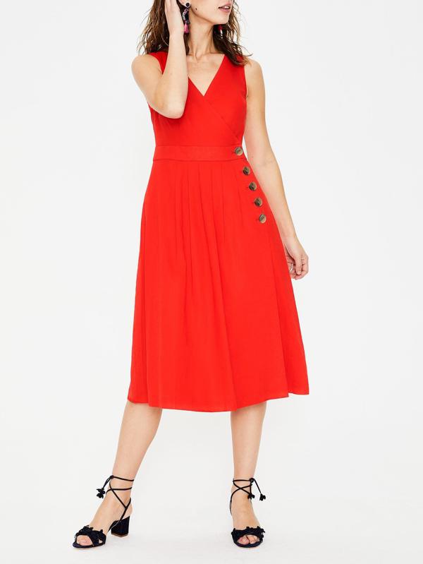 boden arwen midi dress Women's Boden Arwen Wrap Midi Dress, Size 8