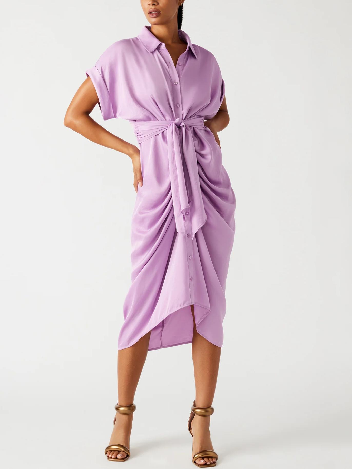female fashion dresses Off-Shoulder Ruffle Pleated Maxi Dress